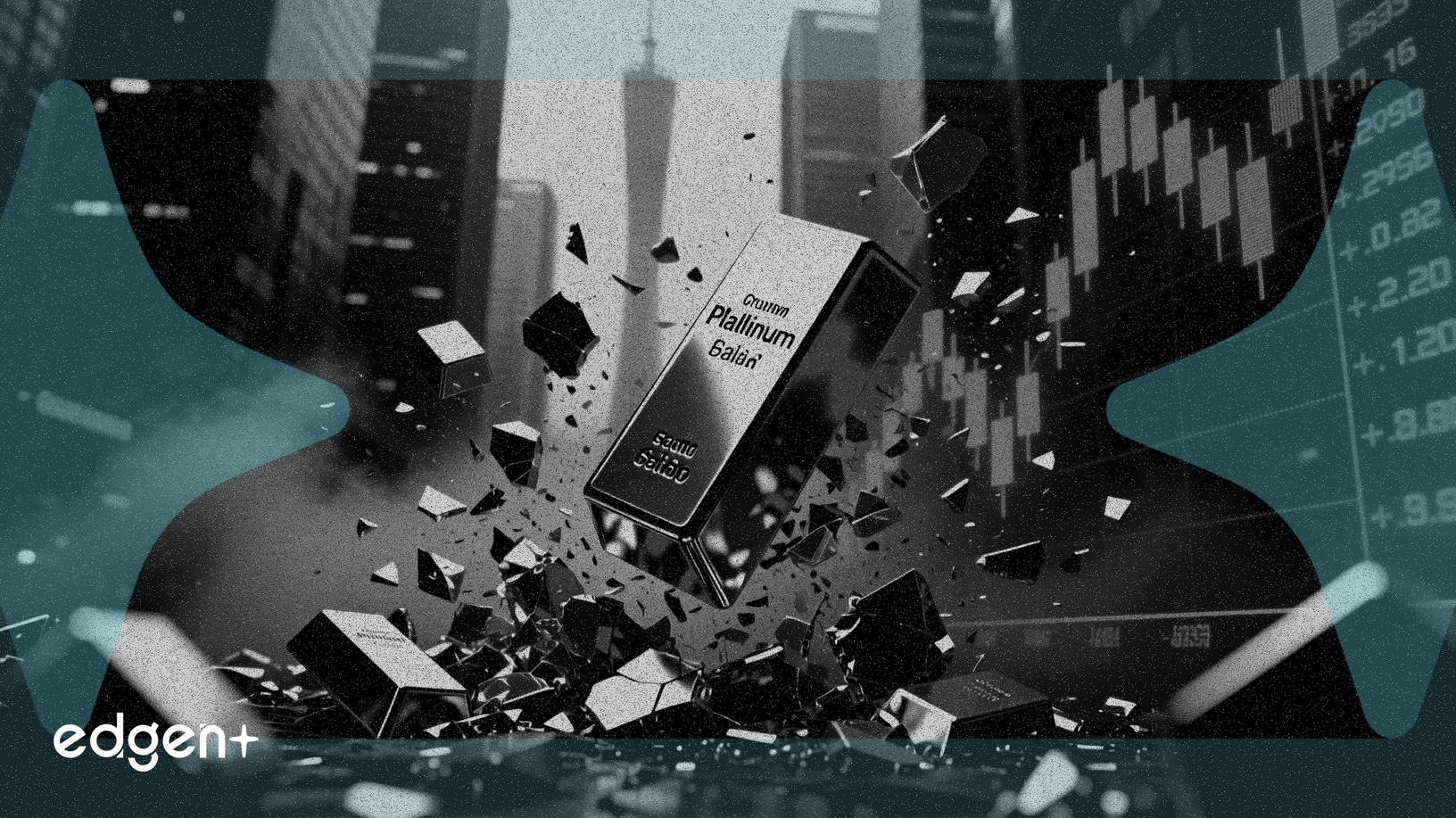 Futuros de Platino y Paladio de Guangzhou se desploman un 13% al límite de baja