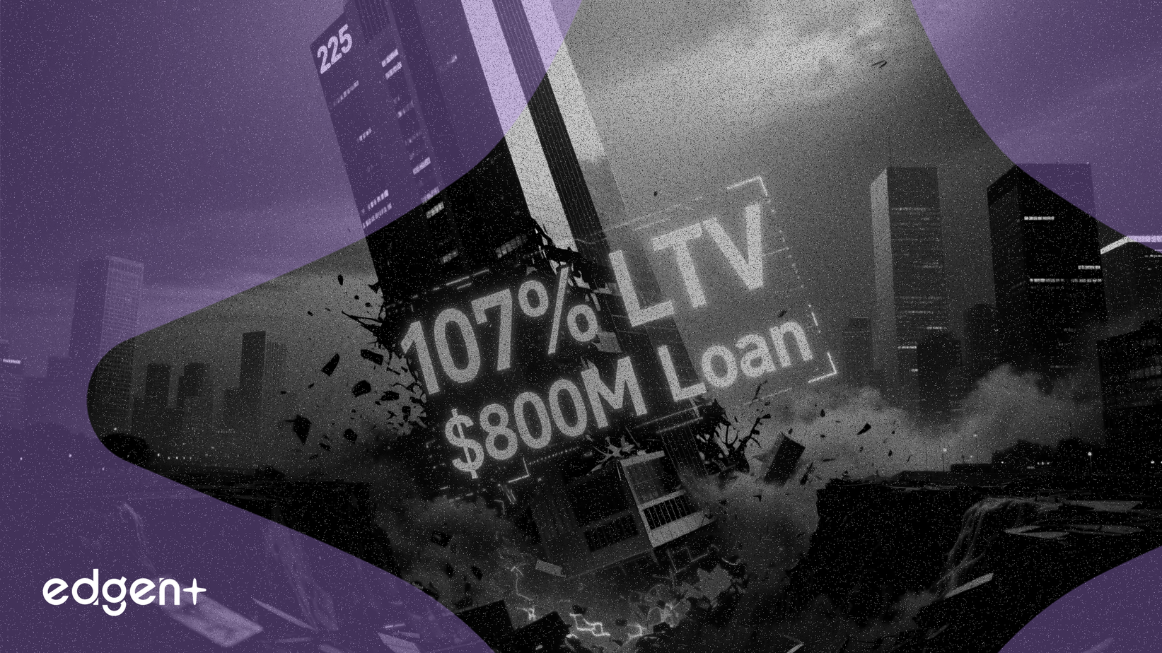 KBRA estime le 225 Liberty en deçà du prêt de 800 millions de dollars, citant un LTV de 107 %
