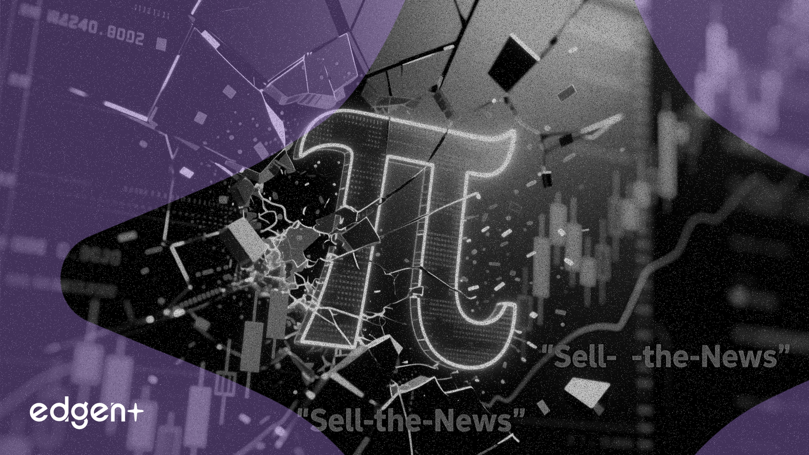 Pi 코인, 업그레이드 후 '뉴스 소진 매도'로 28% 하락 반전