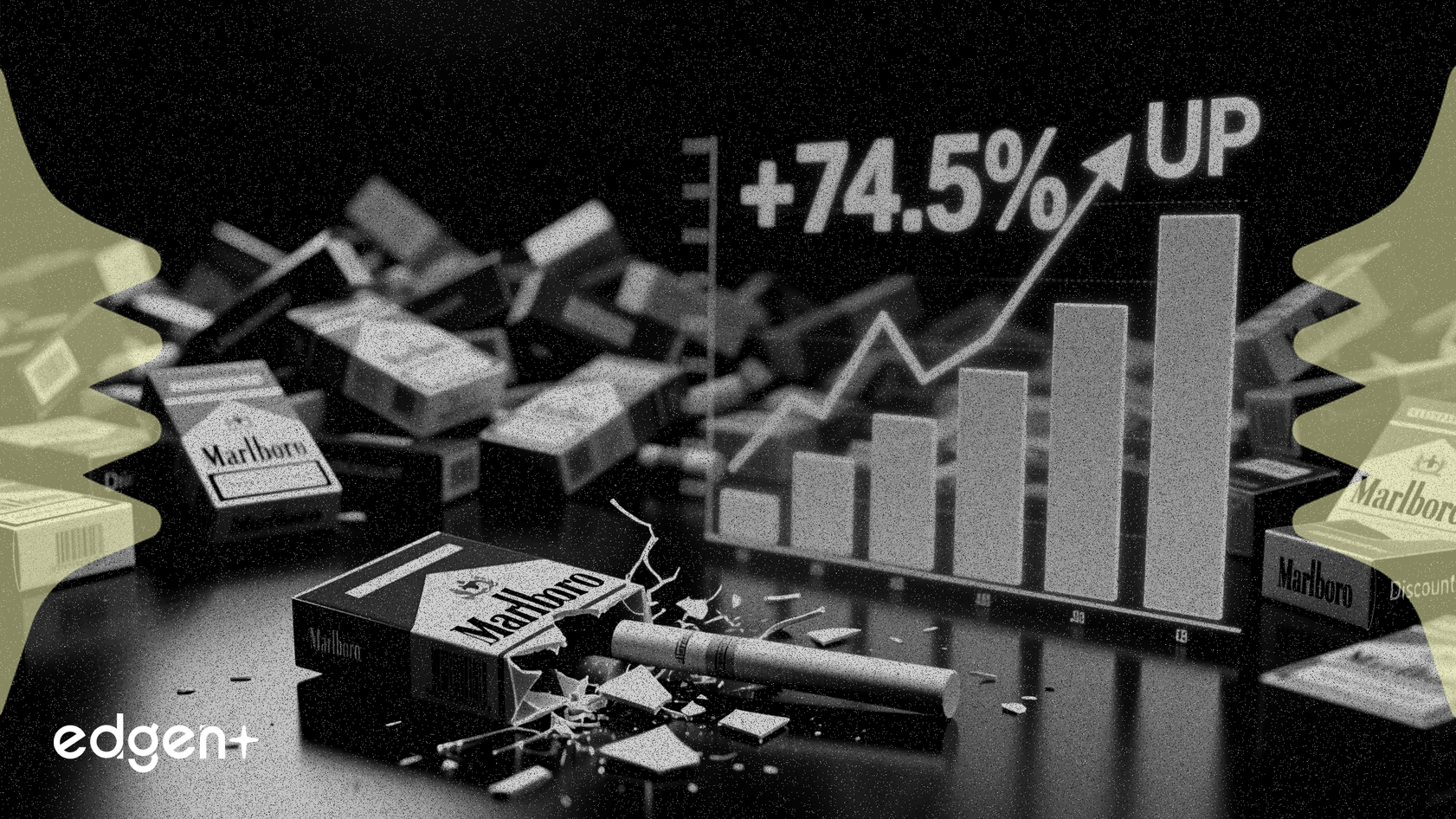 Los envíos de cigarrillos con descuento de Altria se disparan un 74.5% mientras las ventas de Marlboro flaquean