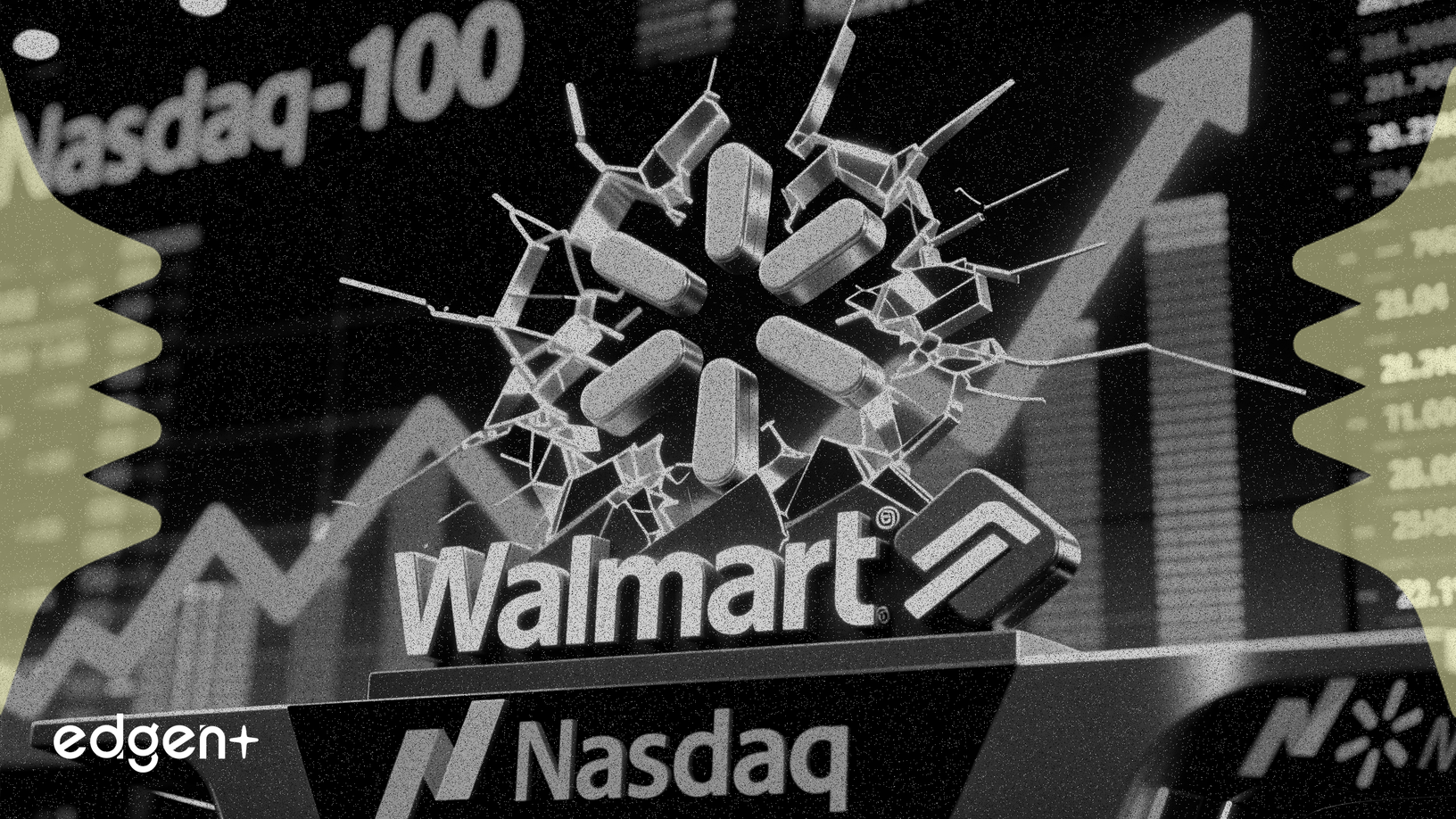 沃爾瑪加入那斯達克100指數，取代阿斯利康