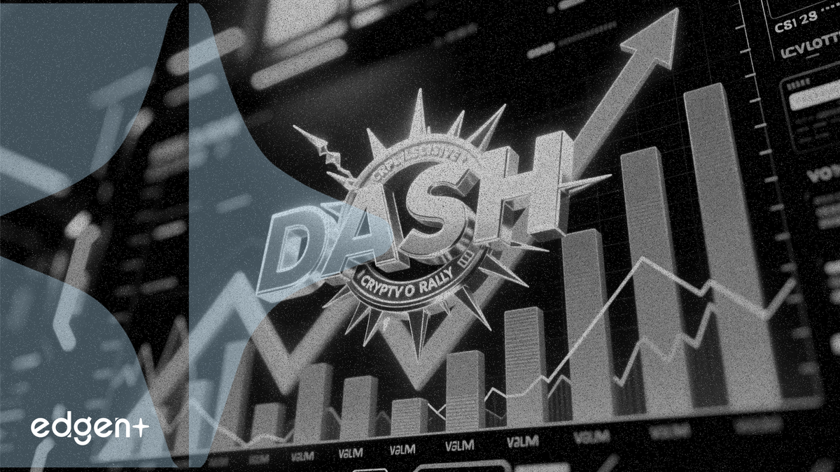 La criptomoneda DASH sube un 38% y alcanza un máximo de 4 meses ante el aumento de los volúmenes