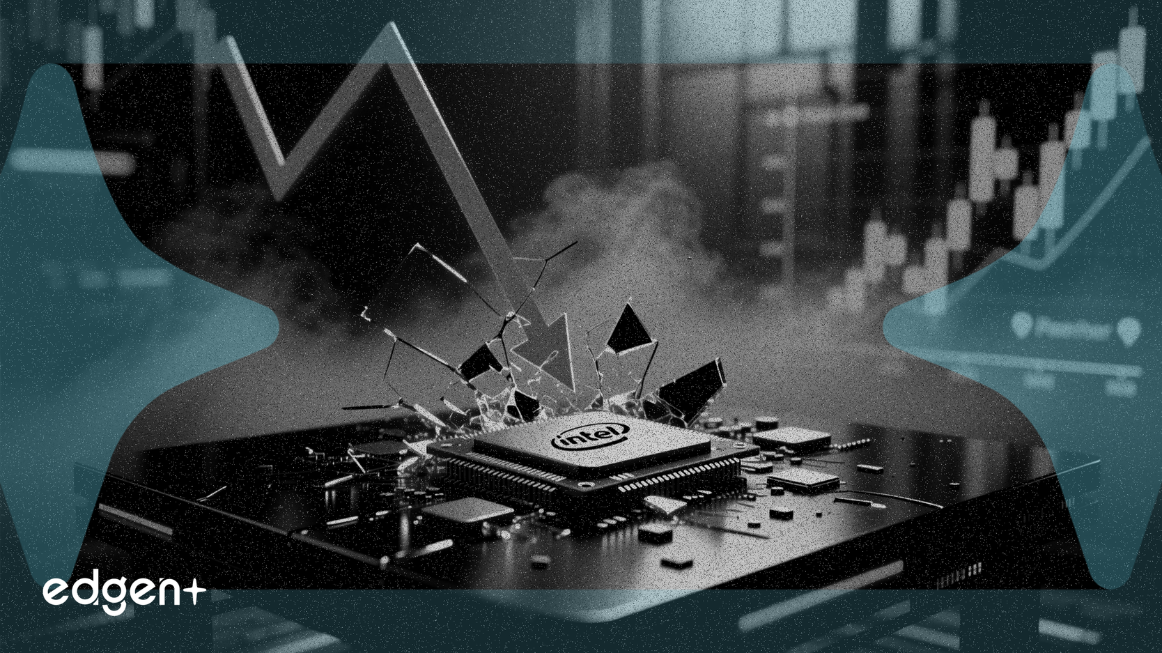 Las acciones de Intel rinden un 4.9% menos que sus competidores por estancamiento del crecimiento