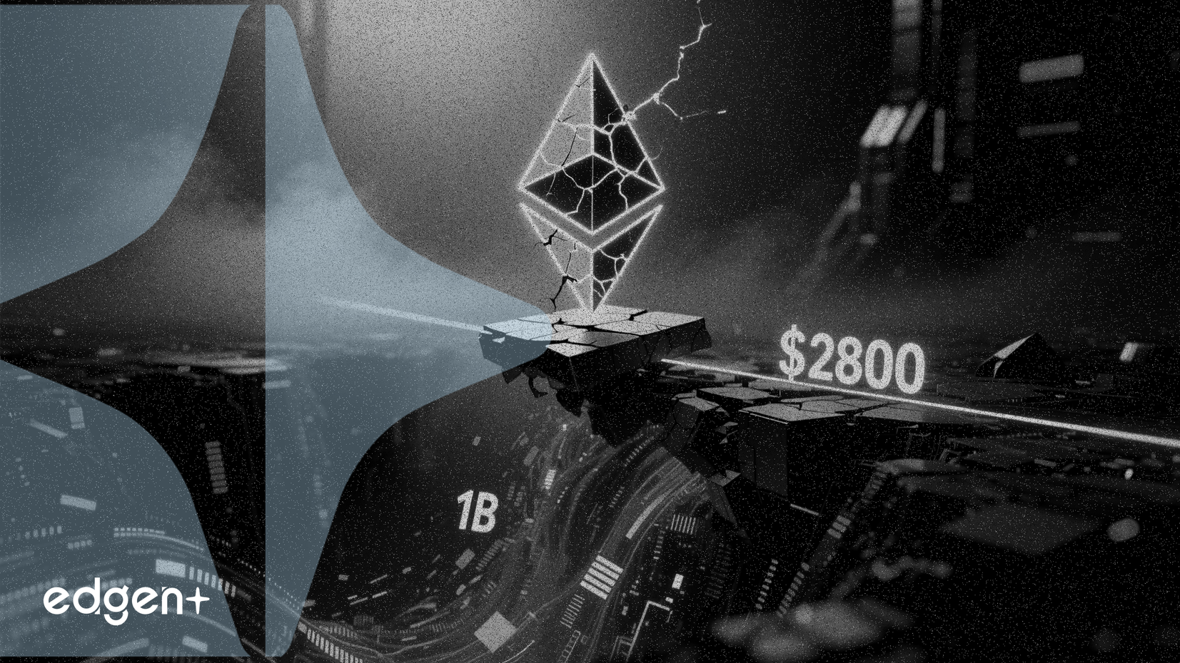 イーサリアム、2,800ドルサポートを試す、清算額は10億ドルに迫る