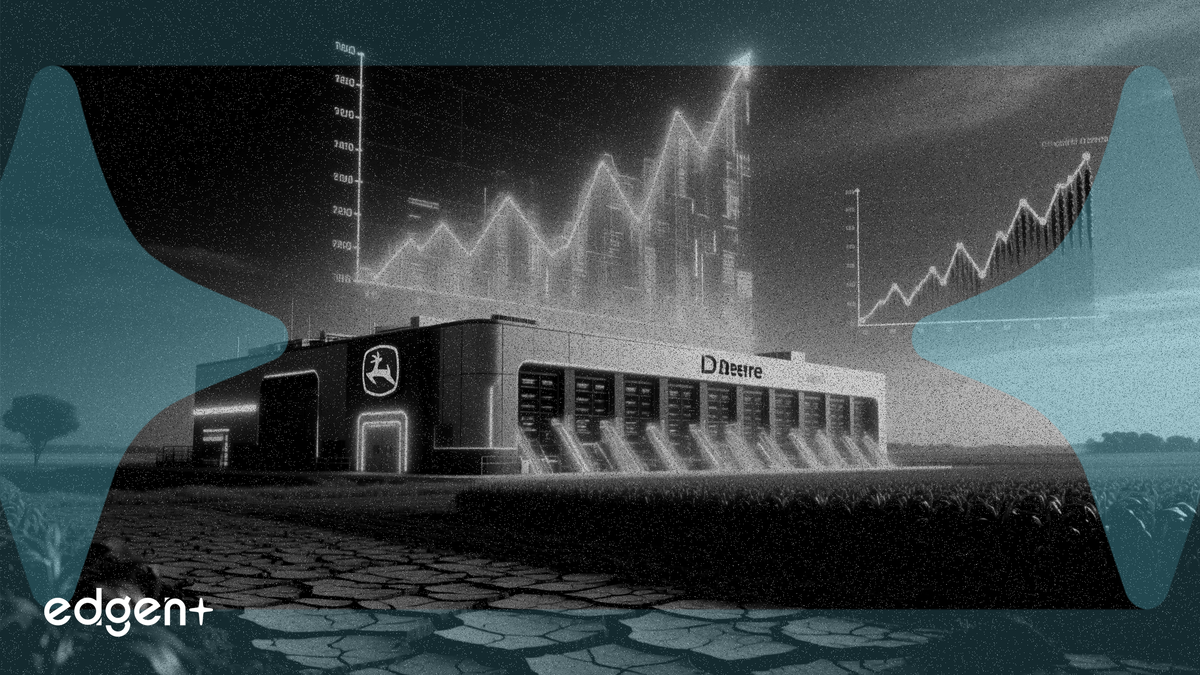 迪爾公司 AI 數據中心訂單在農業低迷期激增 50%