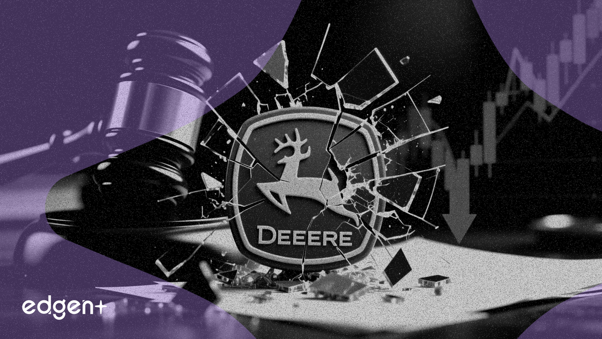 Las acciones de Deere caen un 3% tras una segunda demanda por el "derecho a reparar"