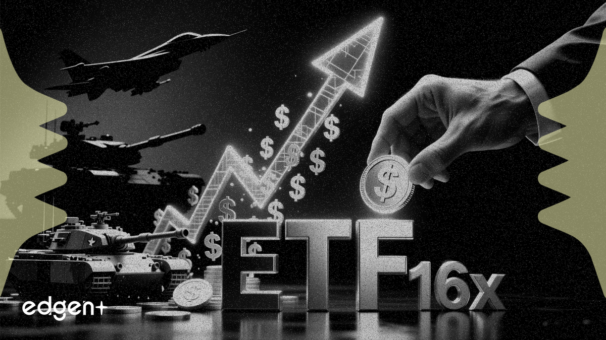 Defense stock ETFs see 16x inflow surge from investors