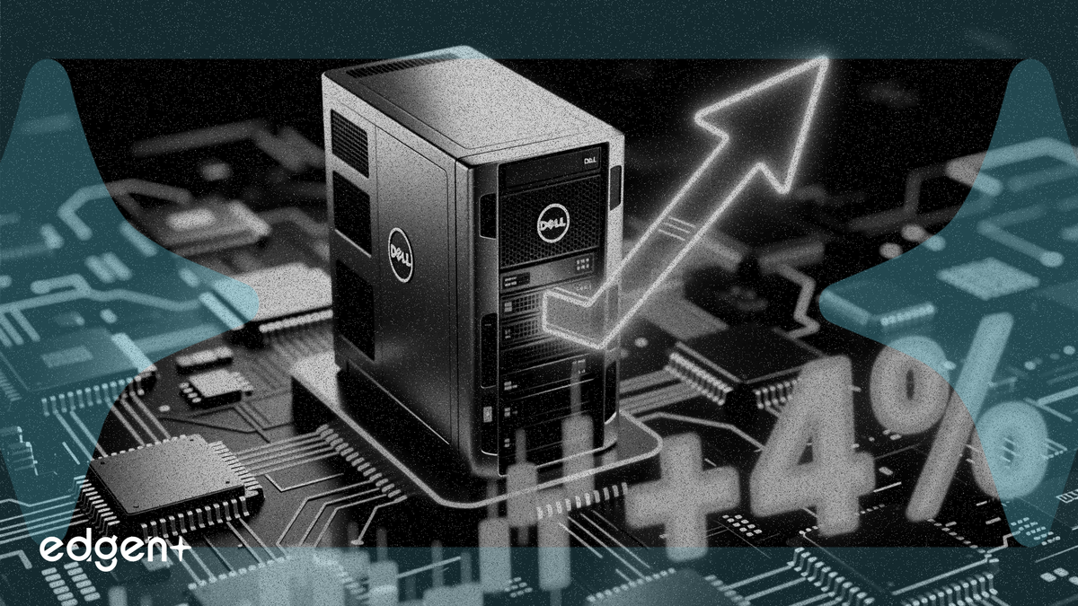 Dell sube un 4% antes de resultados mientras se intensifican las apuestas en infraestructura de IA