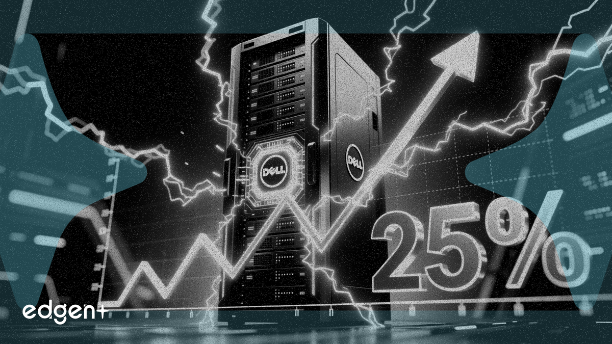 戴尔目标价上调至 215 美元，预计其 AI 服务器市场份额将达 25%