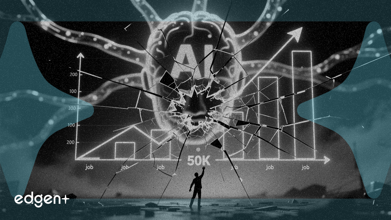 美國僅新增5萬個就業崗位，人工智慧與近期20%的裁員有關