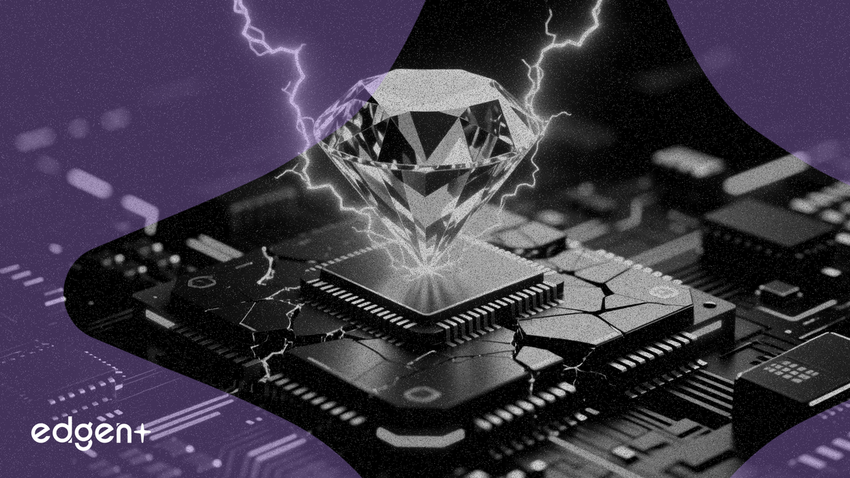 Les puces en diamant affichent une tolérance de tension 30 fois supérieure à celle du silicium