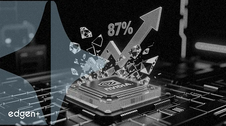 ダイヤモンド放熱材が87%高、NVIDIAがAIチップ冷却に採用