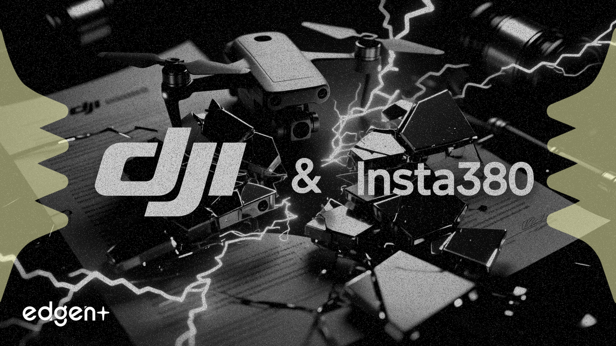 DJI와 Insta360, 6건의 특허 소송으로 경쟁 심화