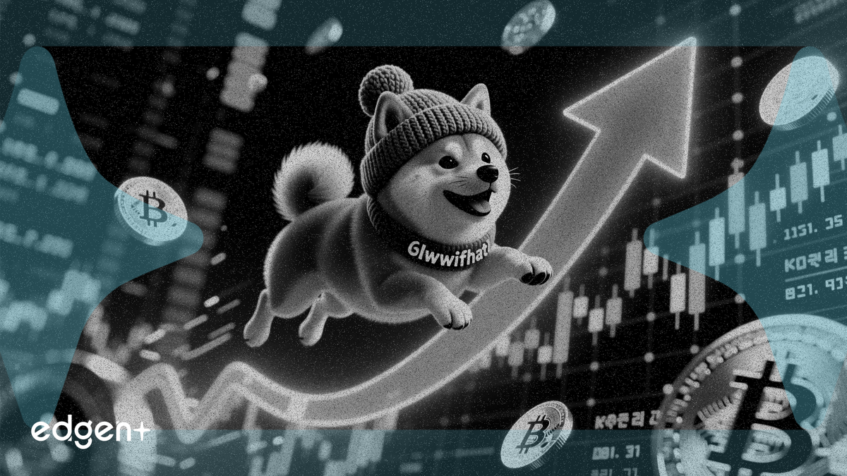 Dogwifhat sube más del 30 % tras su listado en un importante exchange de Corea del Sur