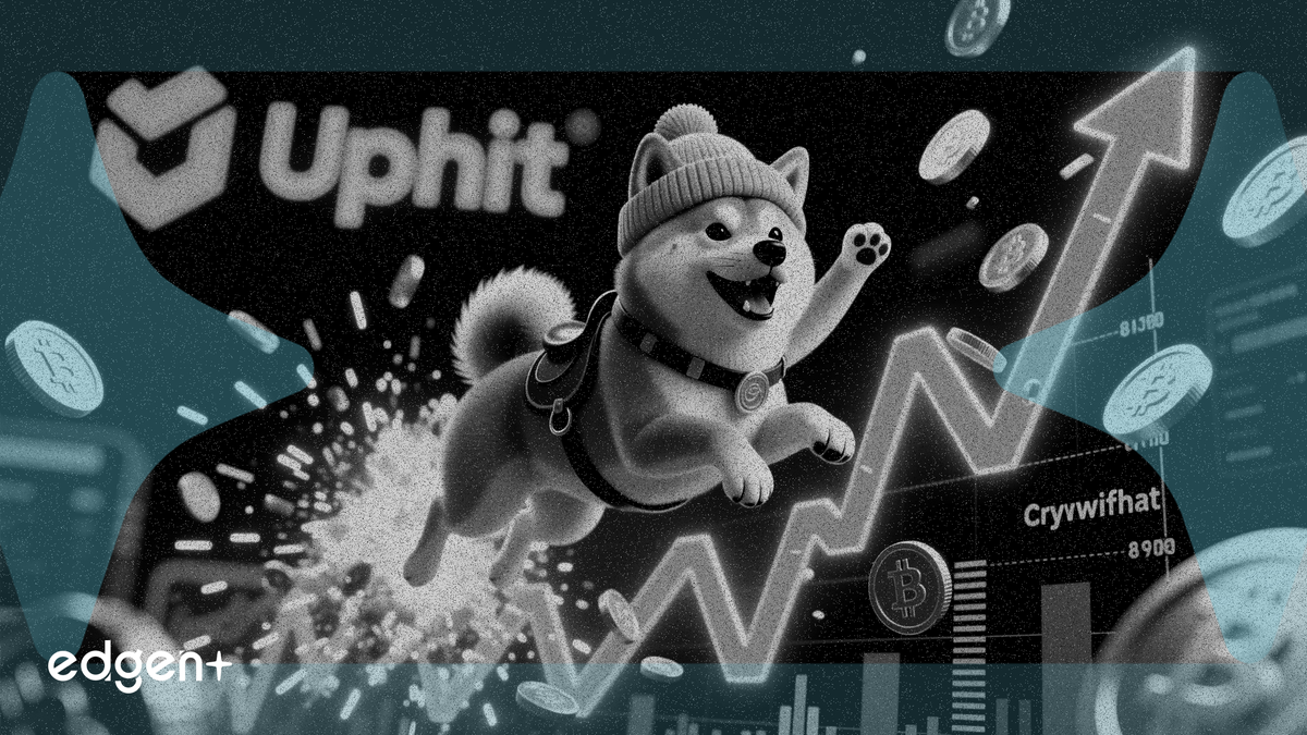 El precio de Dogwifhat sube más de un 30% tras su cotización en Upbit