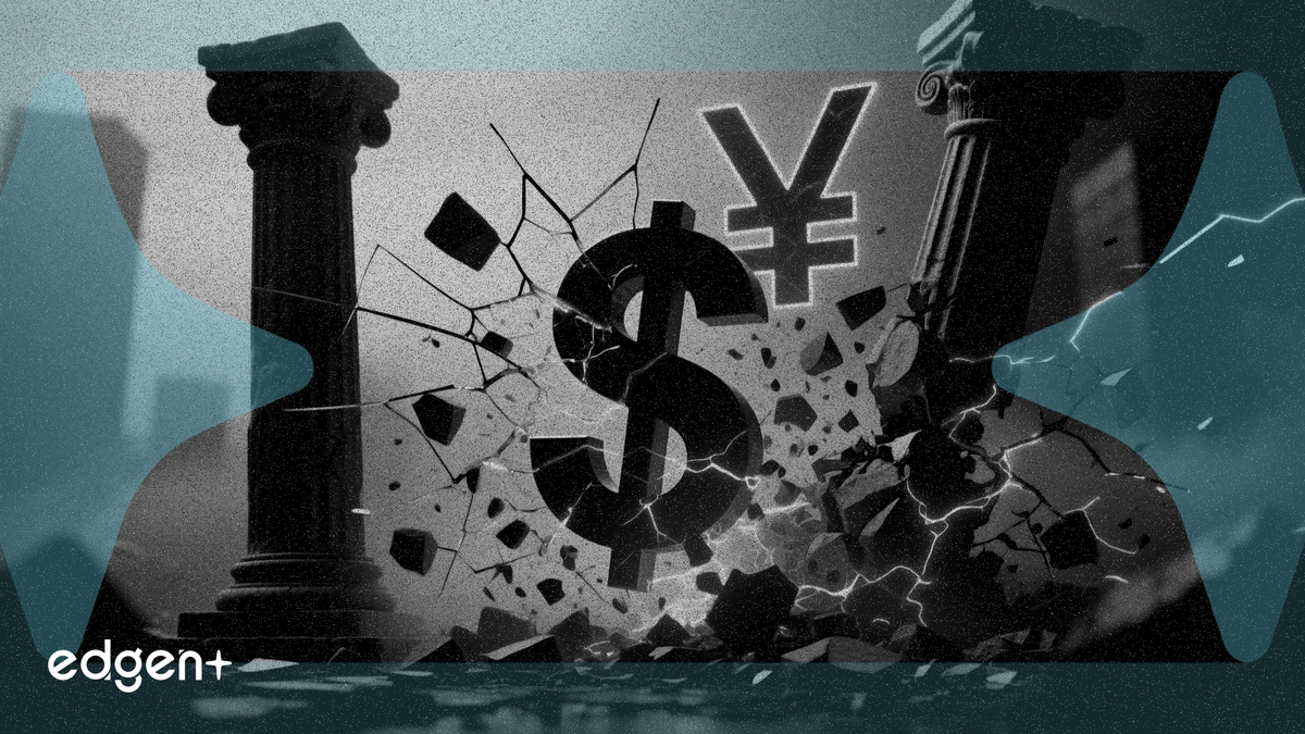 美元跌破 148 日元，两大关键支撑支柱走弱