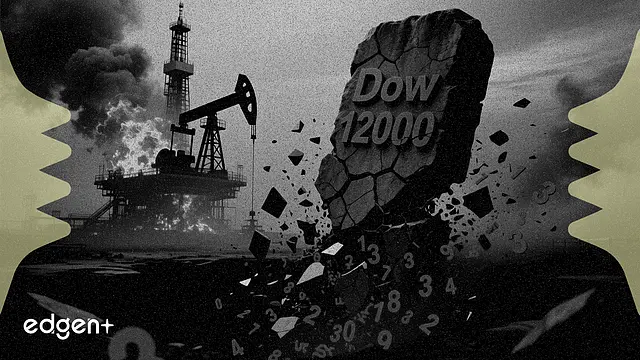 Dow 620 puan düştü: Petrol fiyatlarındaki sıçrama ve İran gerilimleri hisseleri vurdu