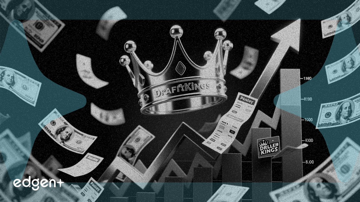 DraftKings Q1 實現 2110 萬美元盈利，受串關投注比例上升推動