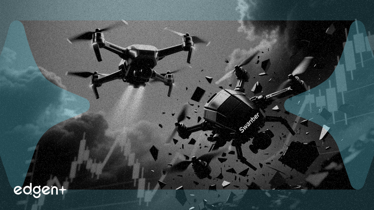 無人機股走勢分化,Swarmer IPO後暴跌30%