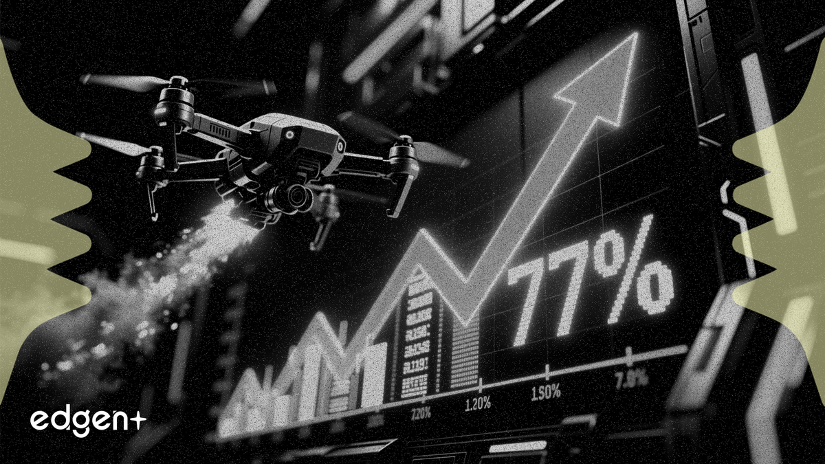 Drone Warfare Shift Boosts 1 Stock With 77% Upside