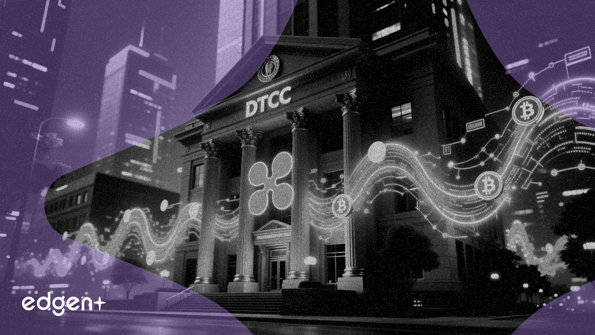 DTCC, 50주 내 시장 토큰화 목표, 리플 통합