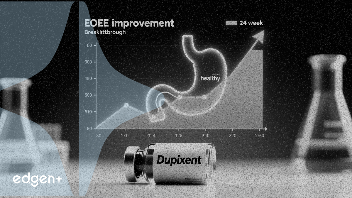 Los datos de la Fase 4 de Dupixent muestran una mejora de la EoE en 24 semanas