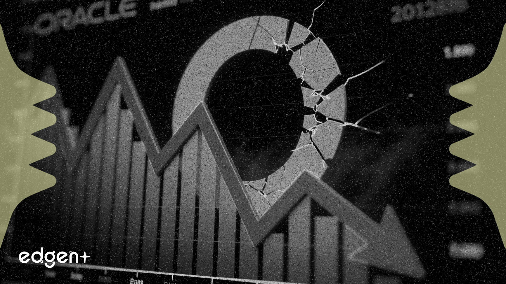 Las acciones de Oracle forman una cruz de la muerte tras una caída mensual del 12%