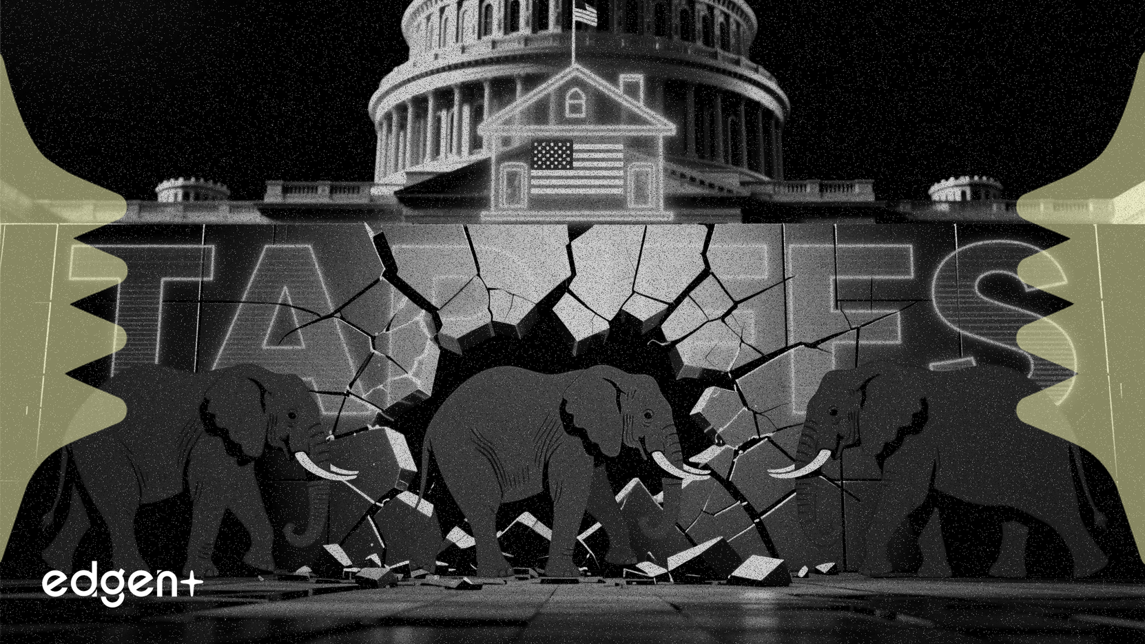 공화당 의원 3명 이탈로 트럼프 관세 하원 투표 강행