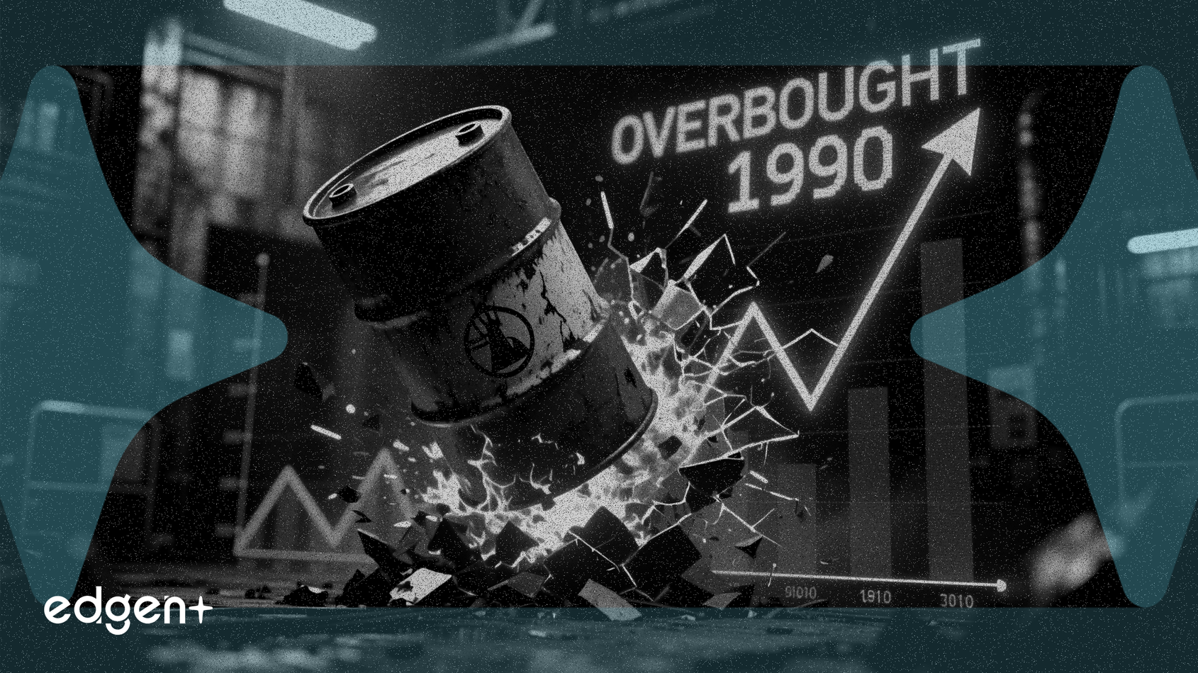 原油闪现1990年以来最强超买信号