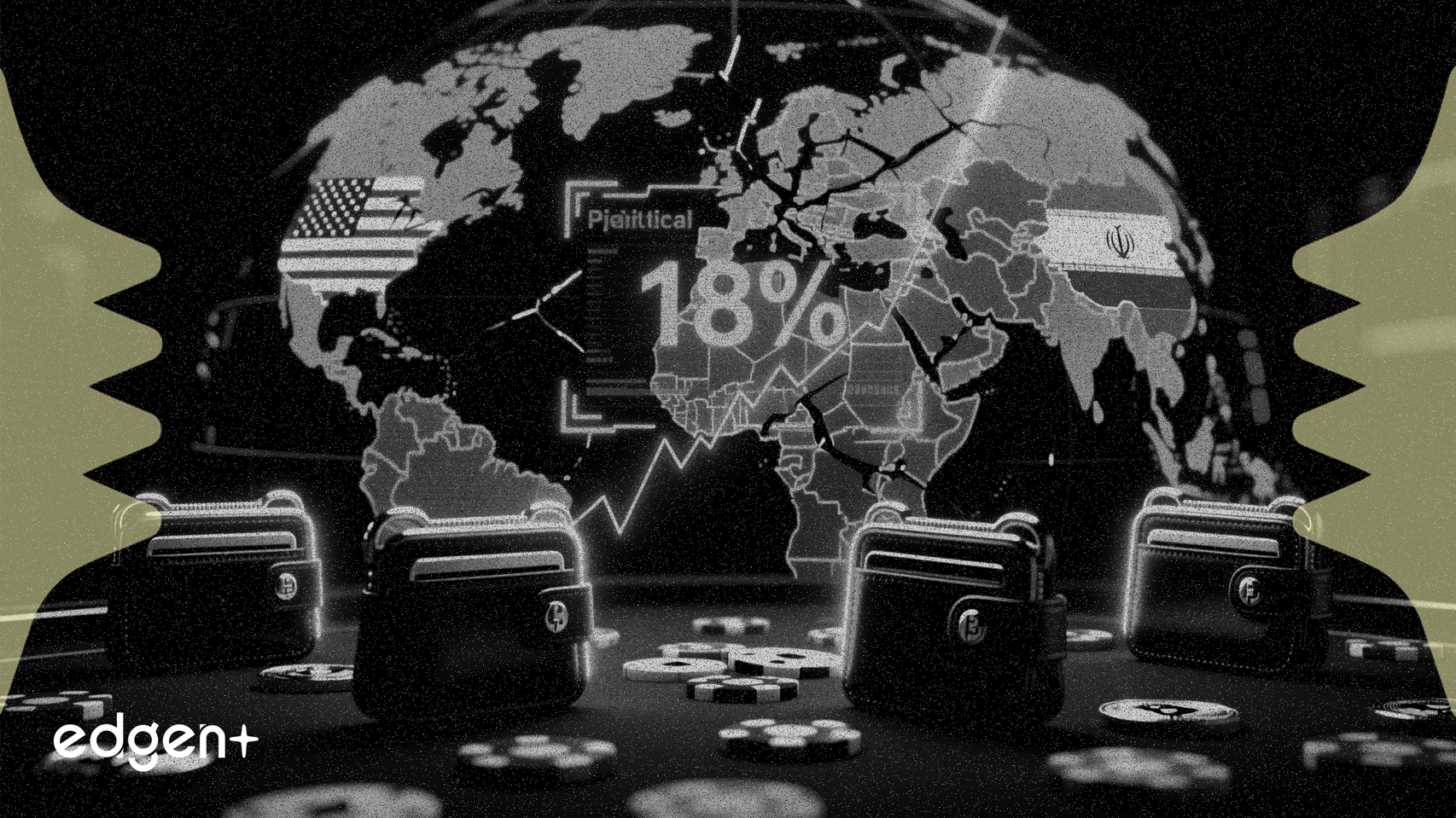 Cuatro nuevas billeteras apuestan por un ataque de EE. UU. a Irán con probabilidades inferiores al 18%