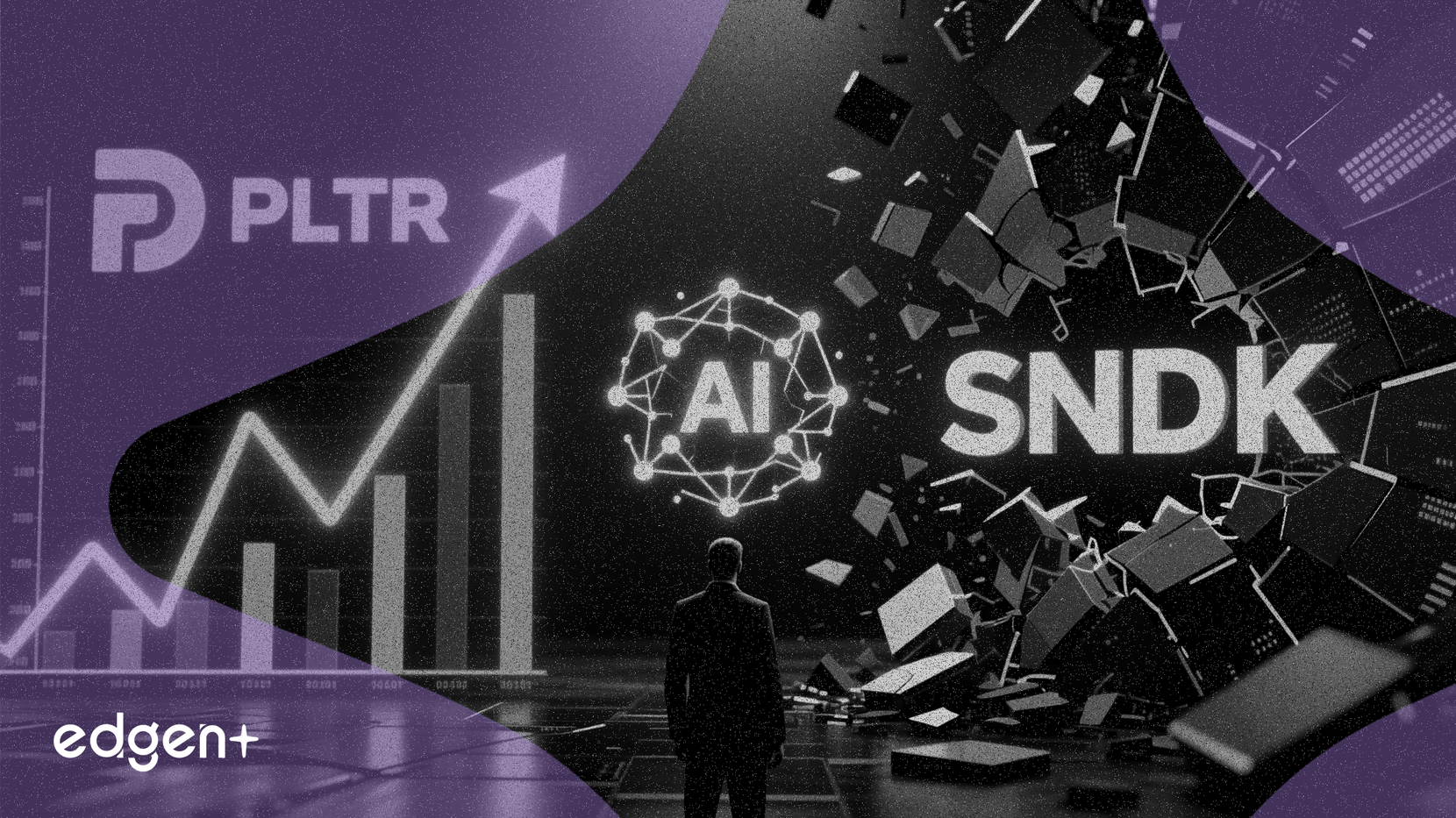 Phố Wall chia rẽ về các ngôi sao AI, dự báo Palantir tăng 17% và Sandisk giảm 23%