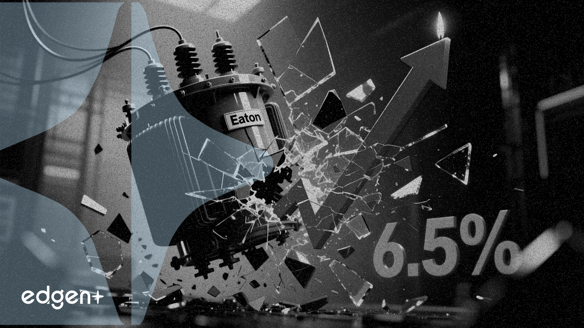 Eaton drops 6.5% in worst single-day decline since August 2025