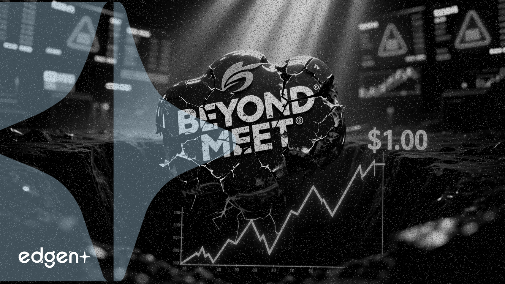 ビヨンド・ミート、株価が1.00ドルを割り込み上場廃止の危機に直面