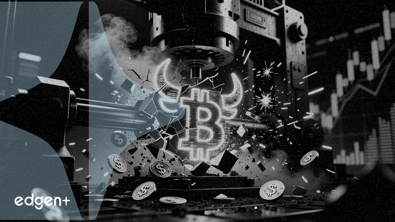 Un "long squeeze" liquida 1.000 millones de dólares en apuestas alcistas de criptomonedas