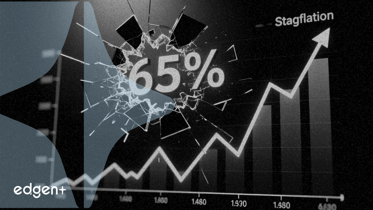 경제학자, 스태그플레이션 위험 65%로 진단하는 새로운 지수 정의