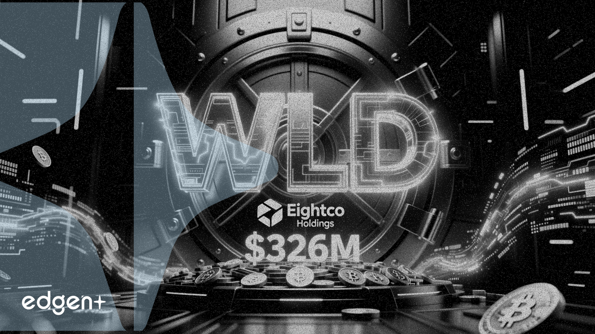 Eightco Holdings 披露 3.26 億美元儲備資產，包含 2.8 億枚 WLD