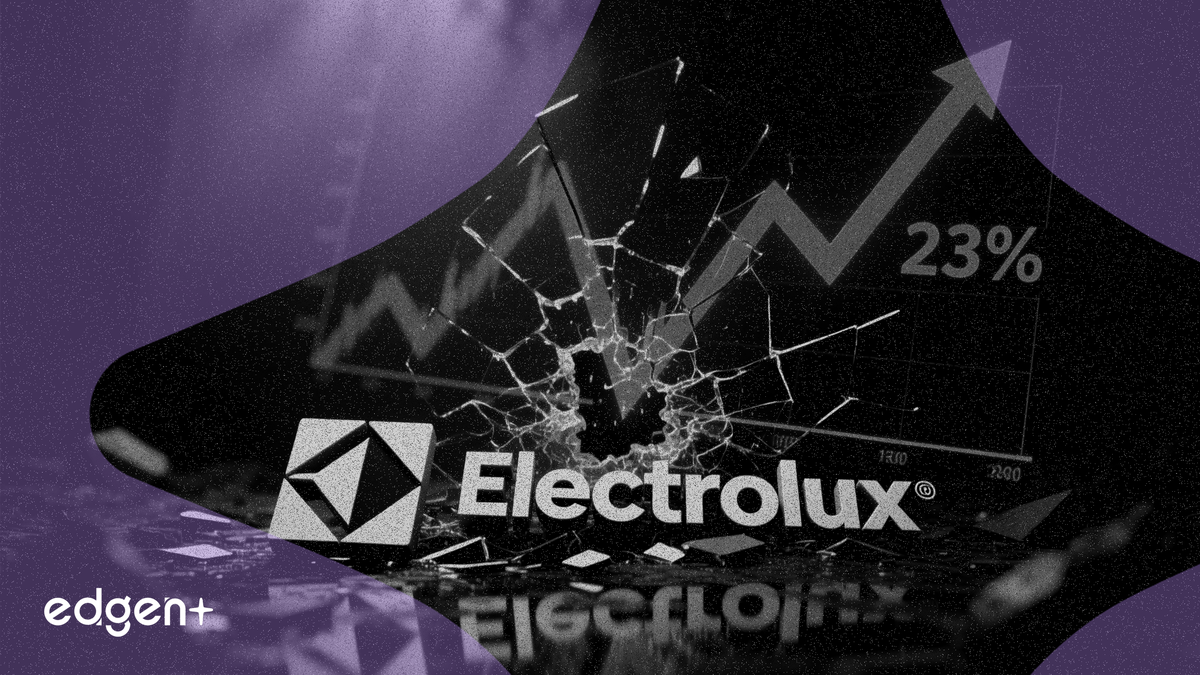 伊莱克斯股价因第一季度亏损和增发股票暴跌 23%