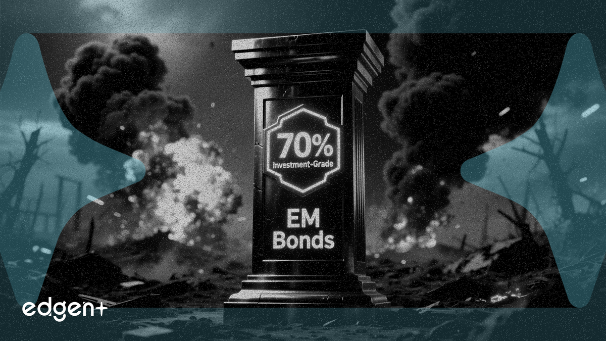 新興国債、イラン紛争に耐え抜く—投資適格級が70%超の支えに