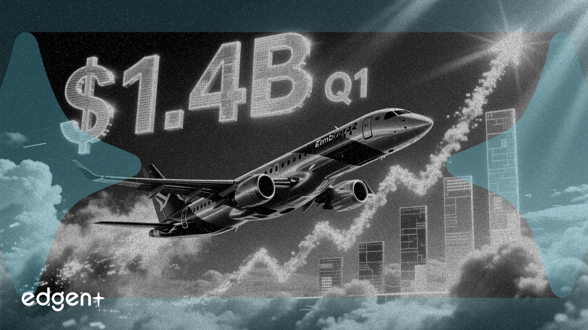 Embraer posts record $1.4B Q1 revenue on surging deliveries