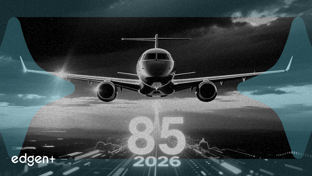 Embraer targets 85 jet deliveries in 2026 as E2 demand surges