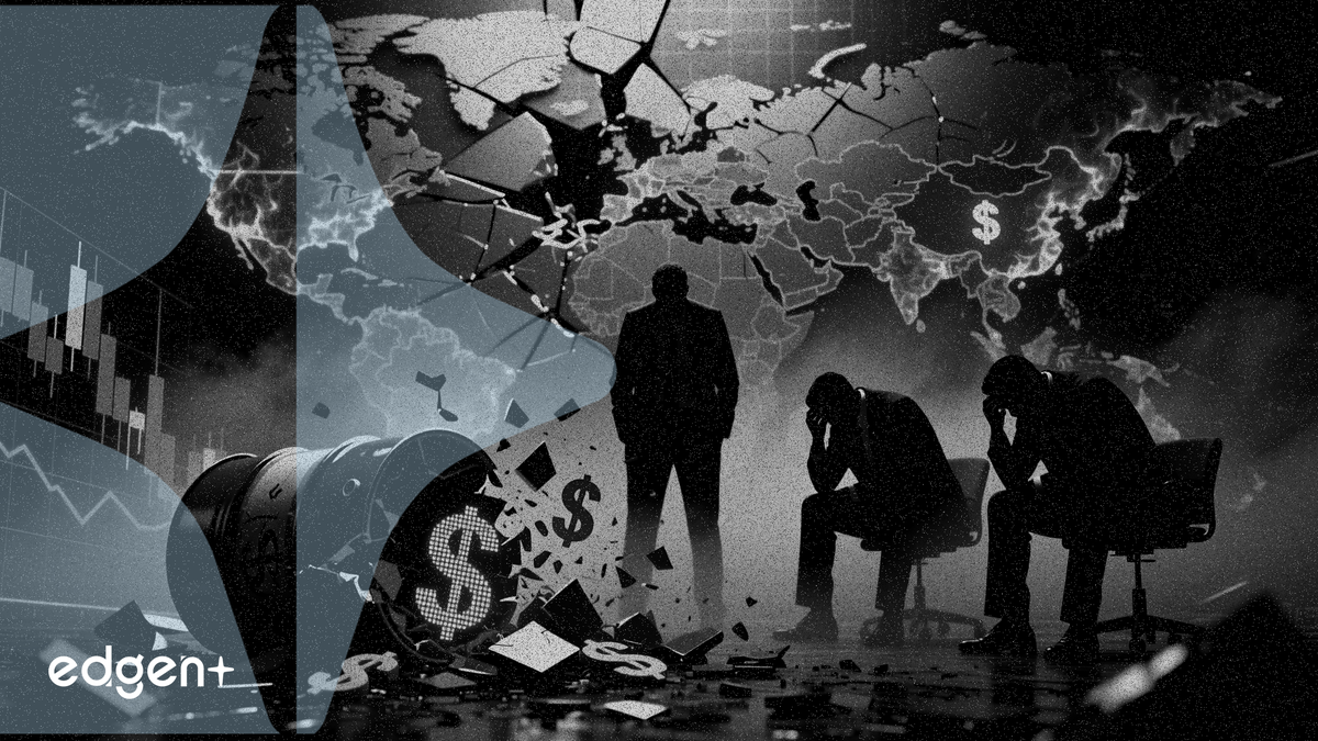 伊朗战争爆发后，由于船只被困和衍生品押注失误，主要能源交易商面临巨额损失，市场陷入动荡。