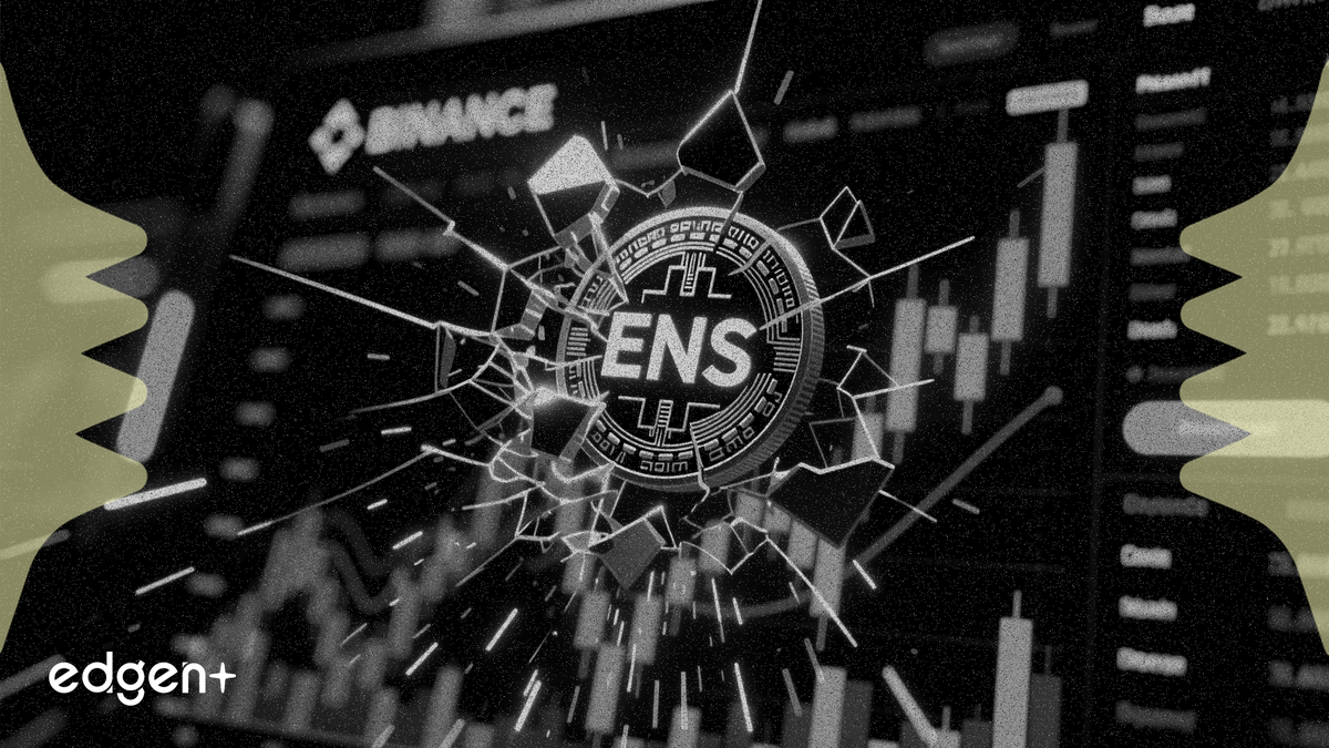 ENS Team Deposits 1.46M Tokens Worth $9.32M to Binance, Sparking Sell-Off Fears