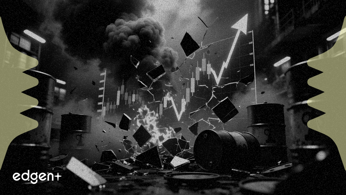 Las acciones caen mientras el petróleo se acerca a los 116 dólares por escalada del conflicto