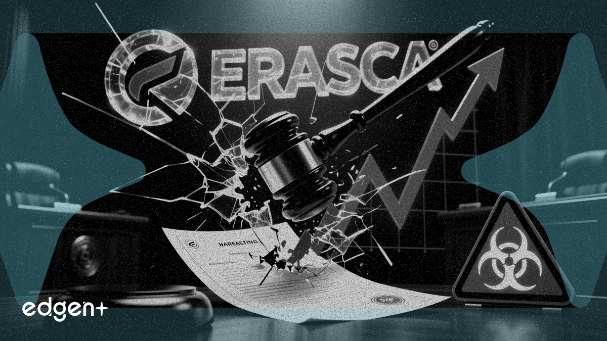 Erasca pierde $2.800 millones en capitalización de mercado mientras demanda colectiva apunta a problemas de patentes y seguridad