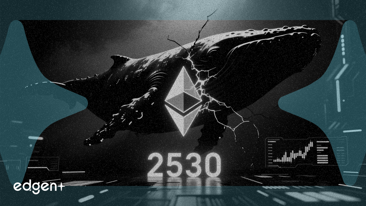 ETH巨鯨沉寂6個月後做空311.7萬美元，目標價2,530美元
