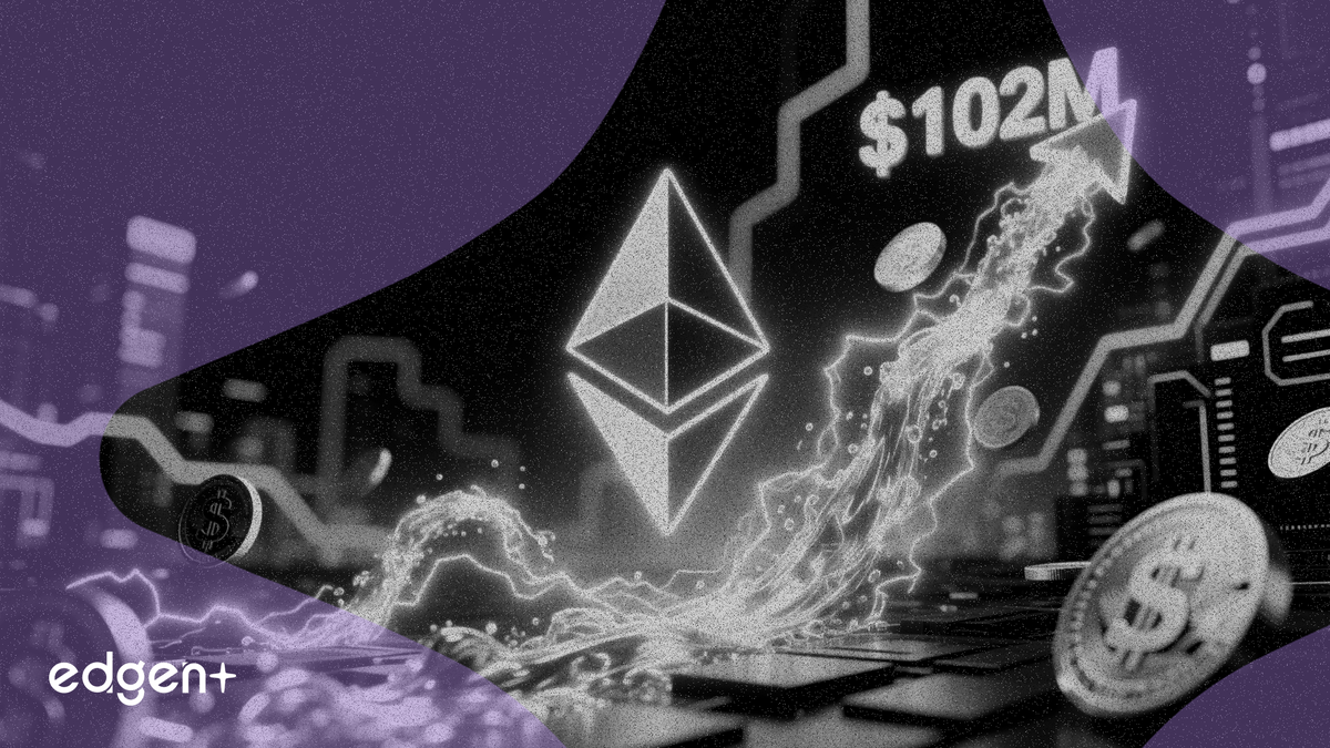 Dòng vốn 102 triệu USD chảy vào phái sinh Ethereum khi giá vượt mốc 2.400 USD