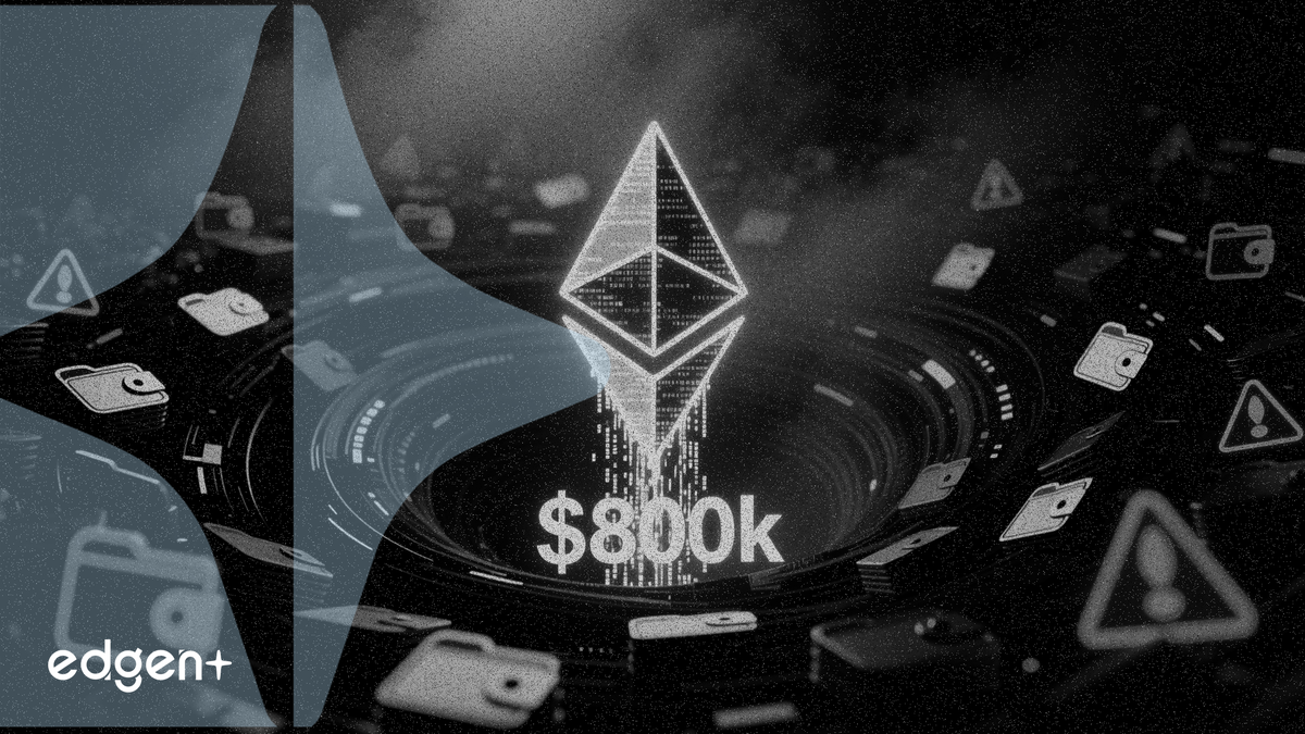 Drenaje de Ethereum totaliza 800.000 dólares tras ataque a 500 carteras inactivas