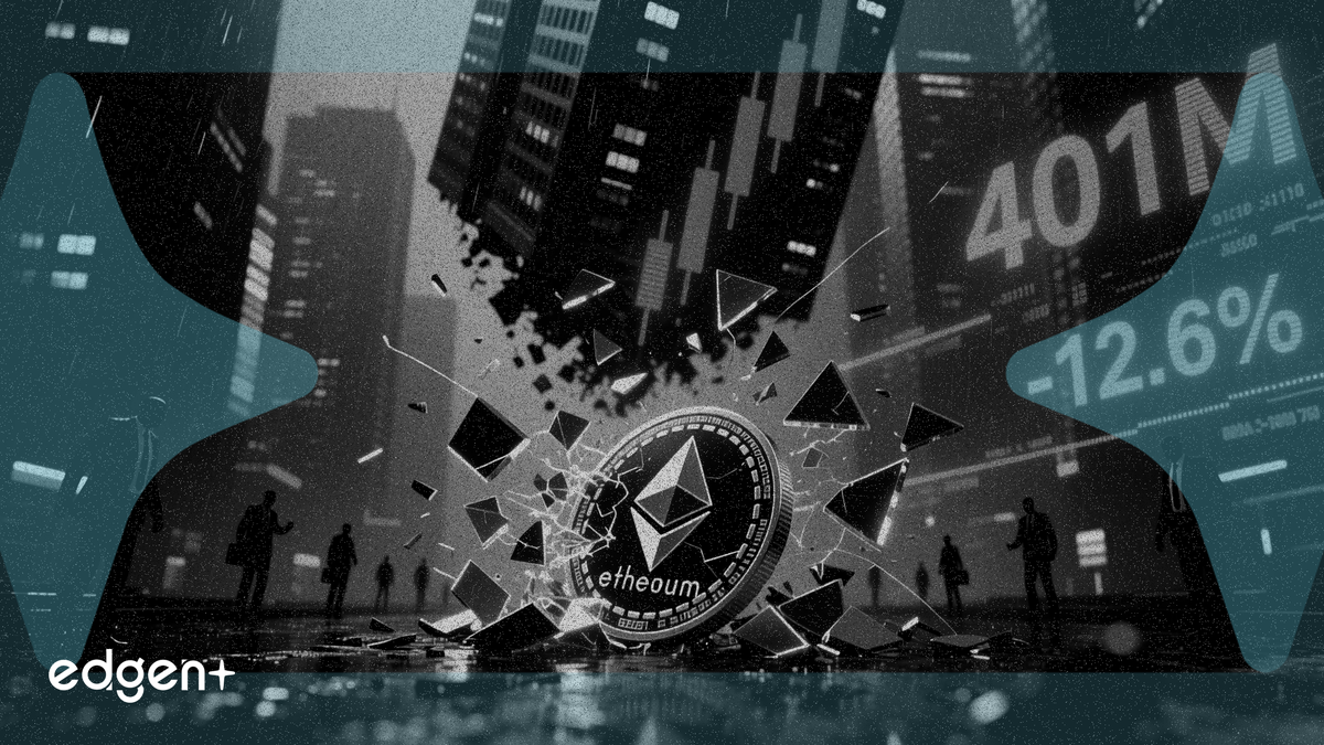 Ethereum chute de 12,6 % en mai alors que 401 M$ de sorties des ETF pèsent sur le moral