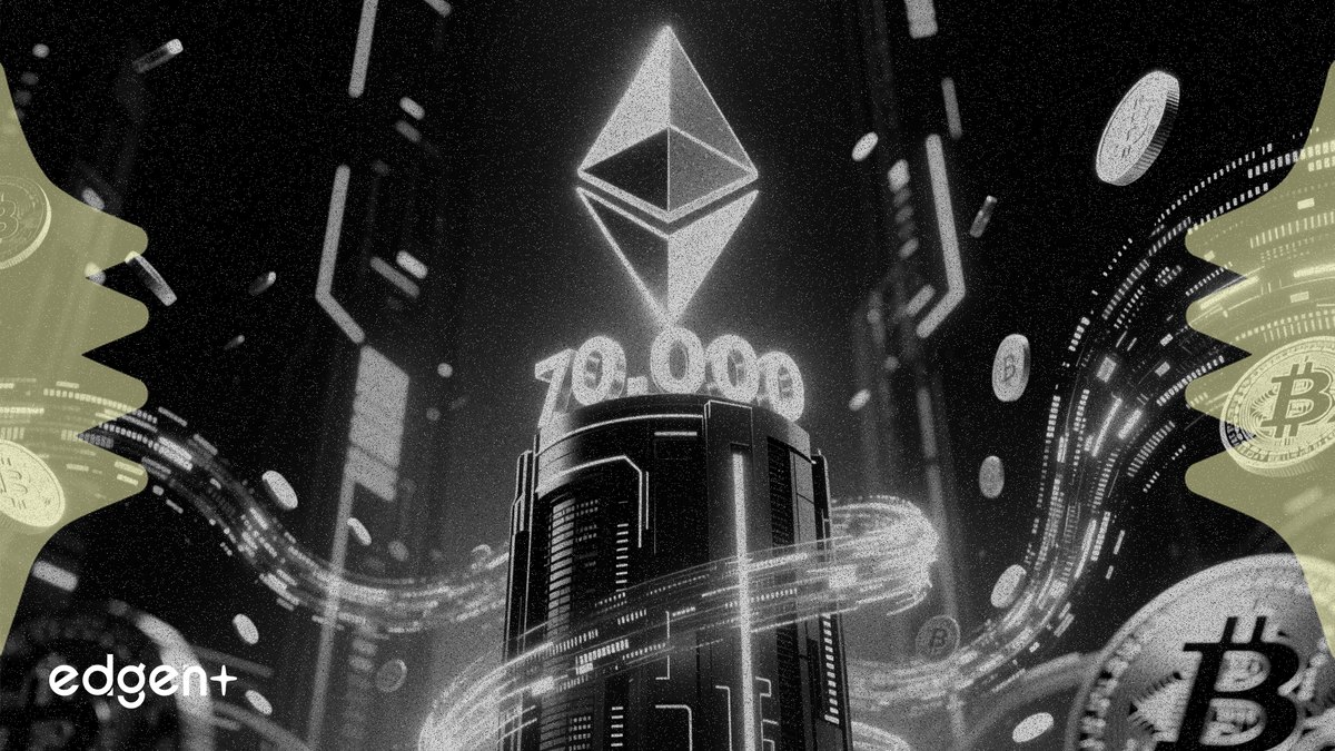 이더리움 재단, 7만 ETH 목표 달성을 위해 9,300만 달러 상당 스테이킹