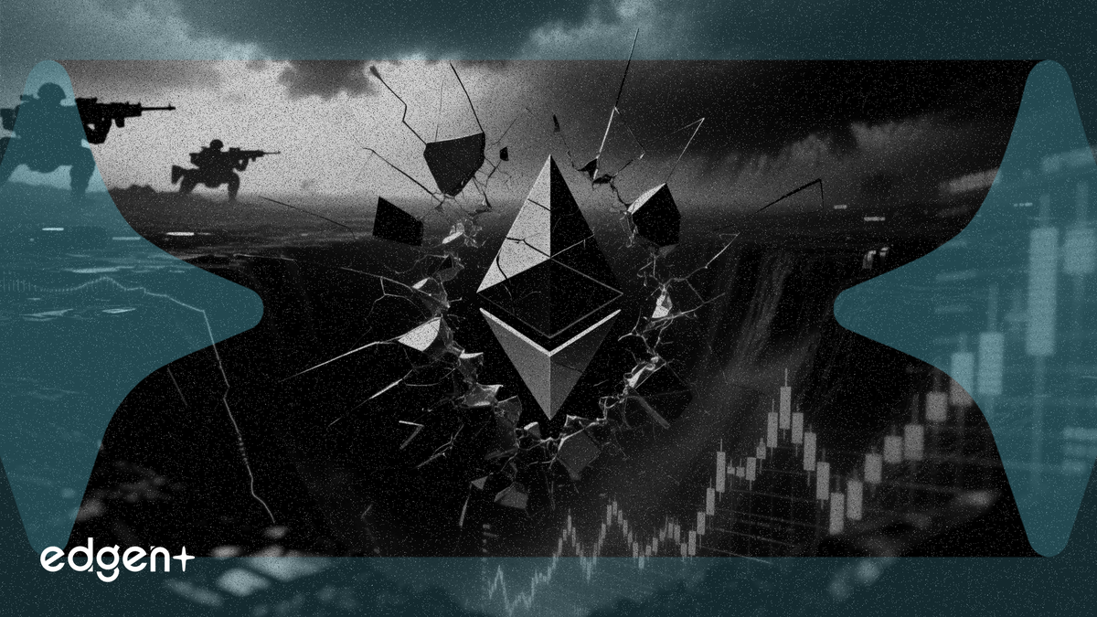 BTC.TOP 創辦人：因戰爭擔憂，以太坊或將跌破 2,000 美元